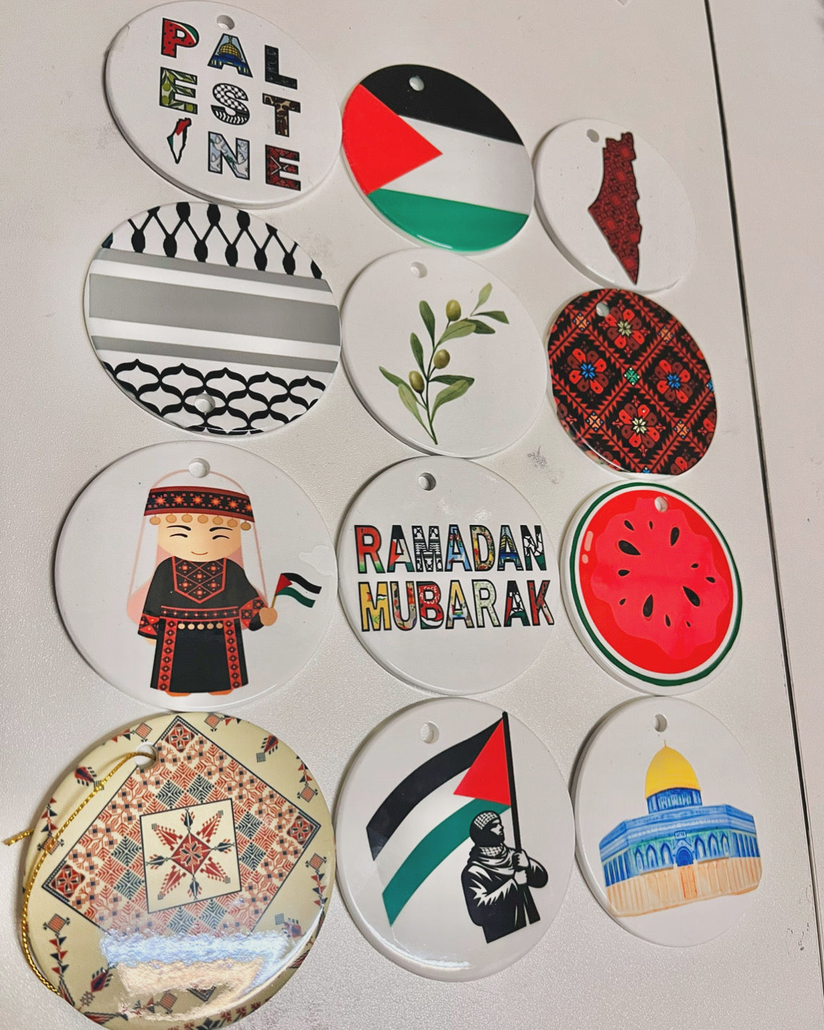 Palestine Ornaments