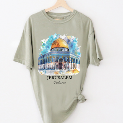 Jerusalem, Palestine - short-sleeve