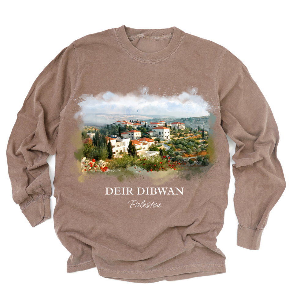 Deir Dibwan, Palestine - long-sleeve