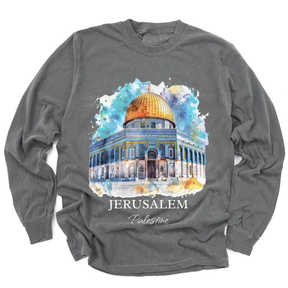 Jerusalem, Palestine - long-sleeve