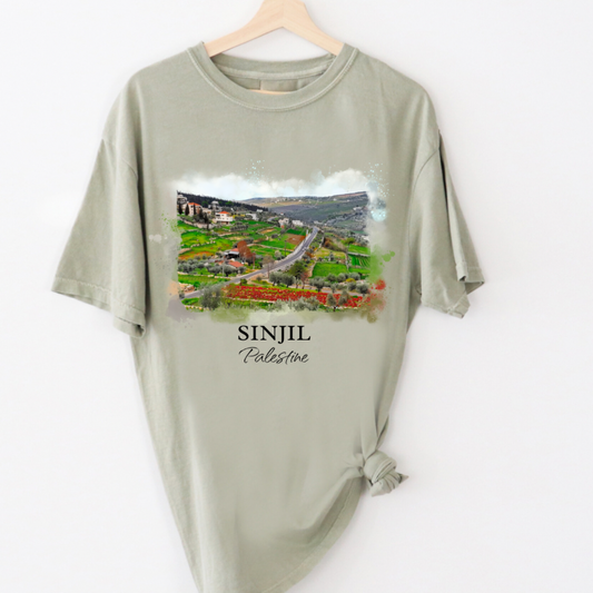 Sinjil, Palestine - short-sleeve