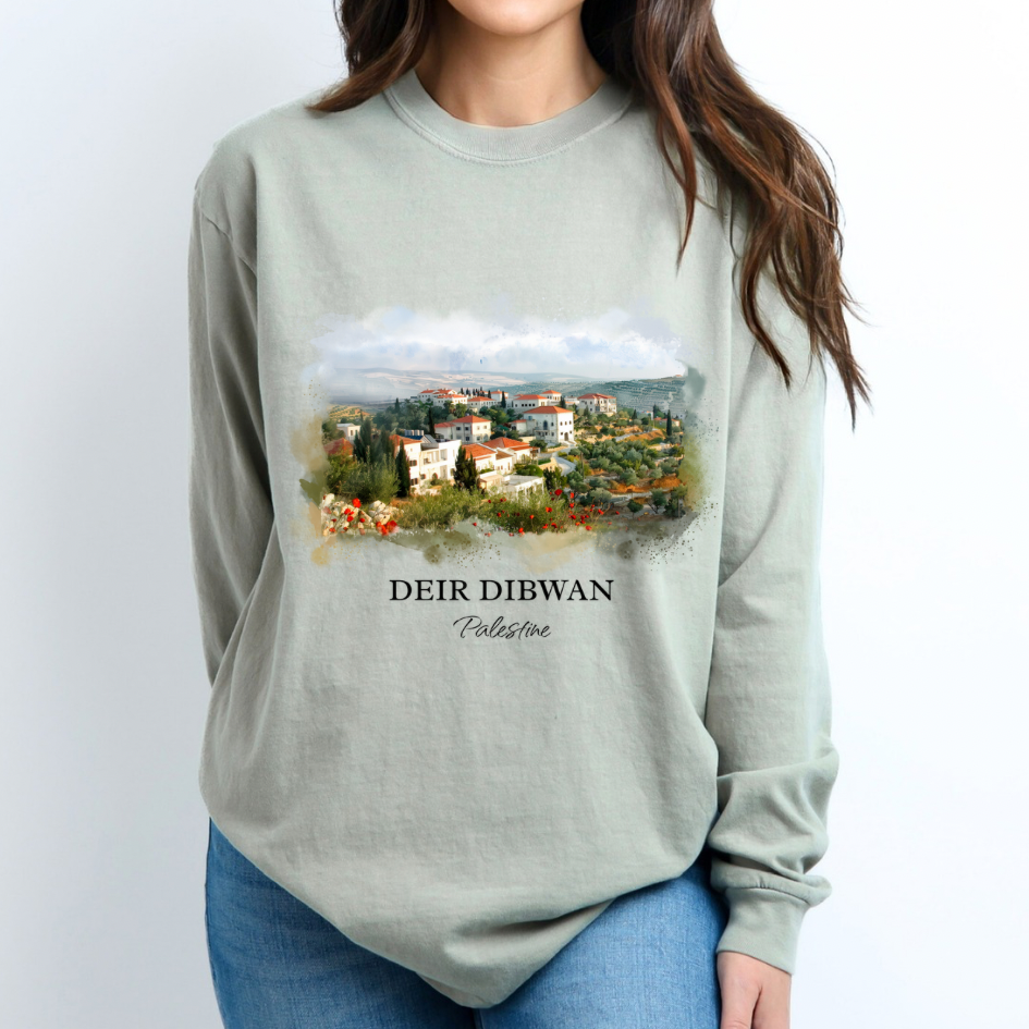 Deir Dibwan, Palestine - long-sleeve