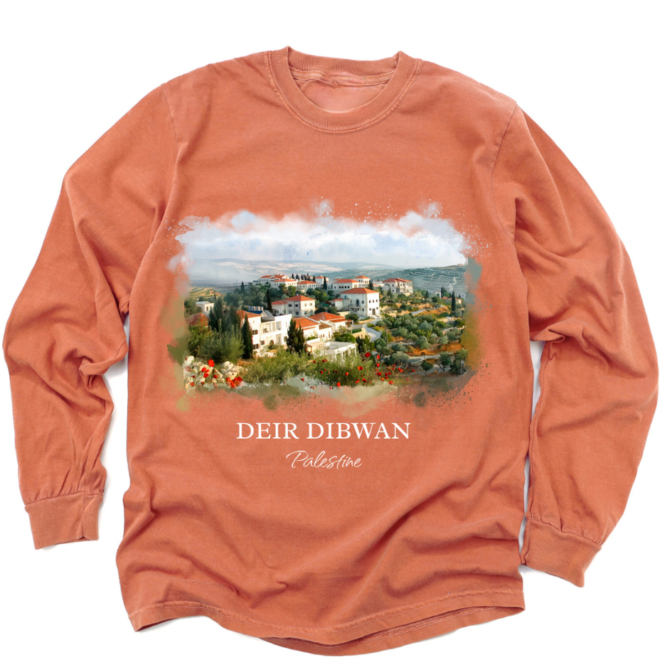 Deir Dibwan, Palestine - long-sleeve