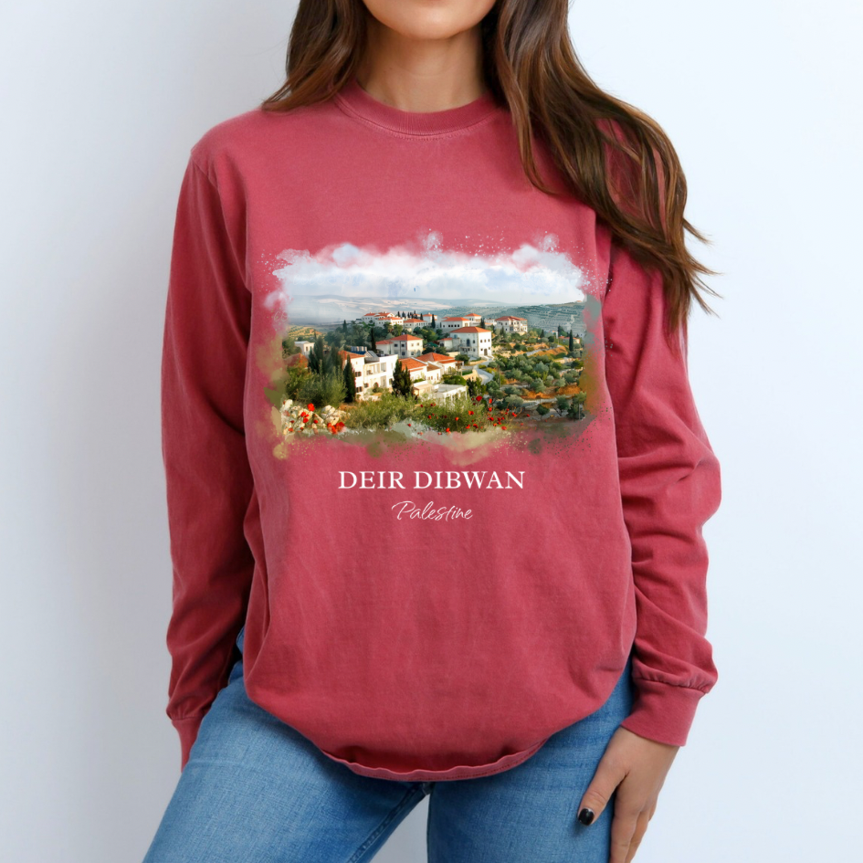 Deir Dibwan, Palestine - long-sleeve