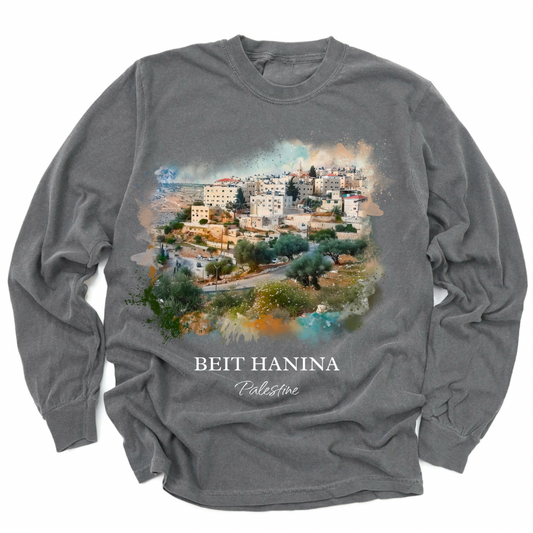 Beit Hanina, Palestine - long-sleeve