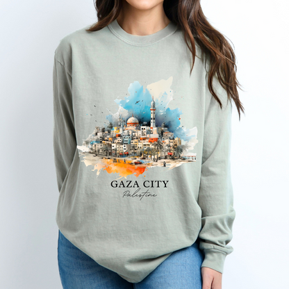 Gaza City, Palestine - long-sleeve