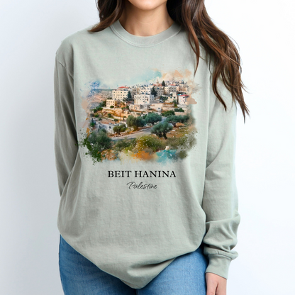 Beit Hanina, Palestine - long-sleeve