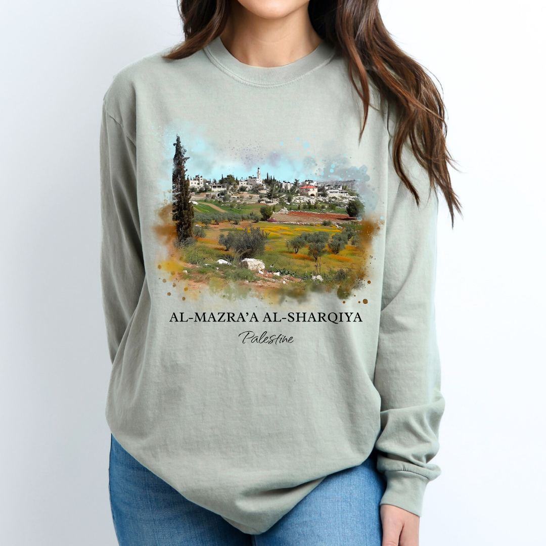 Al-Mazra’a Al-Sharqiya, Palestine - long-sleeve