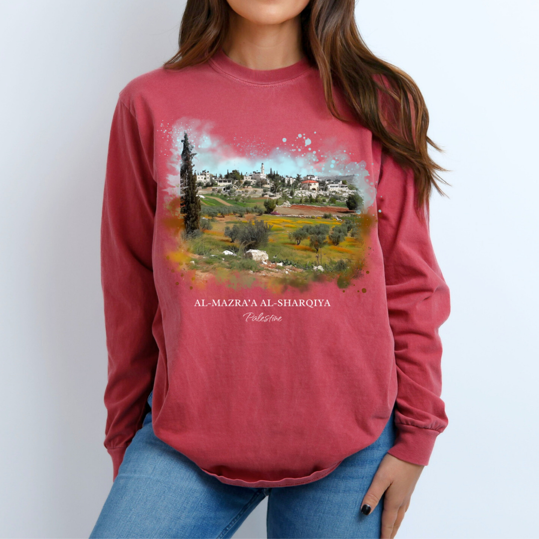 Al-Mazra’a Al-Sharqiya, Palestine - long-sleeve