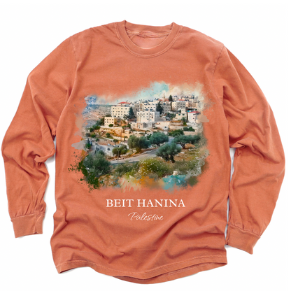 Beit Hanina, Palestine - long-sleeve