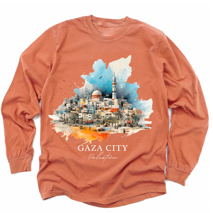 Gaza City, Palestine - long-sleeve