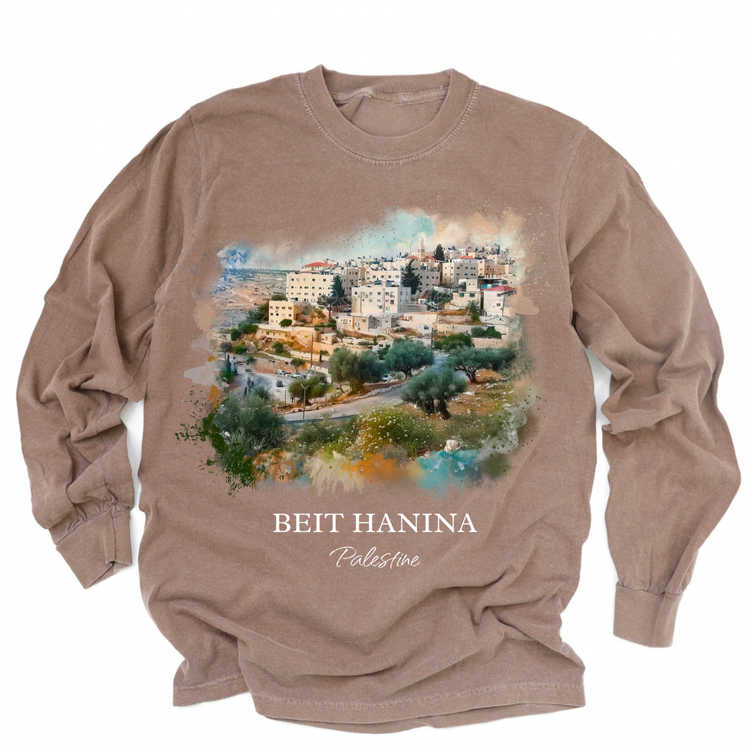 Beit Hanina, Palestine - long-sleeve