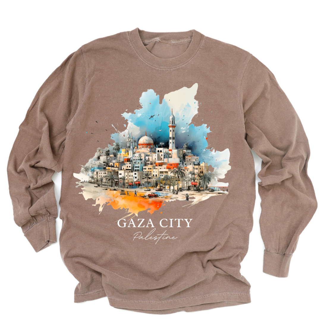 Gaza City, Palestine - long-sleeve