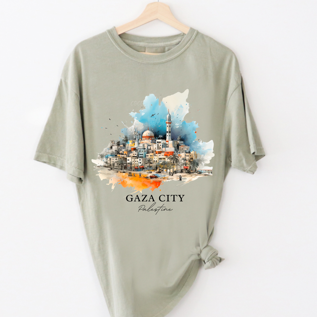 Gaza City, Palestine - short-sleeve