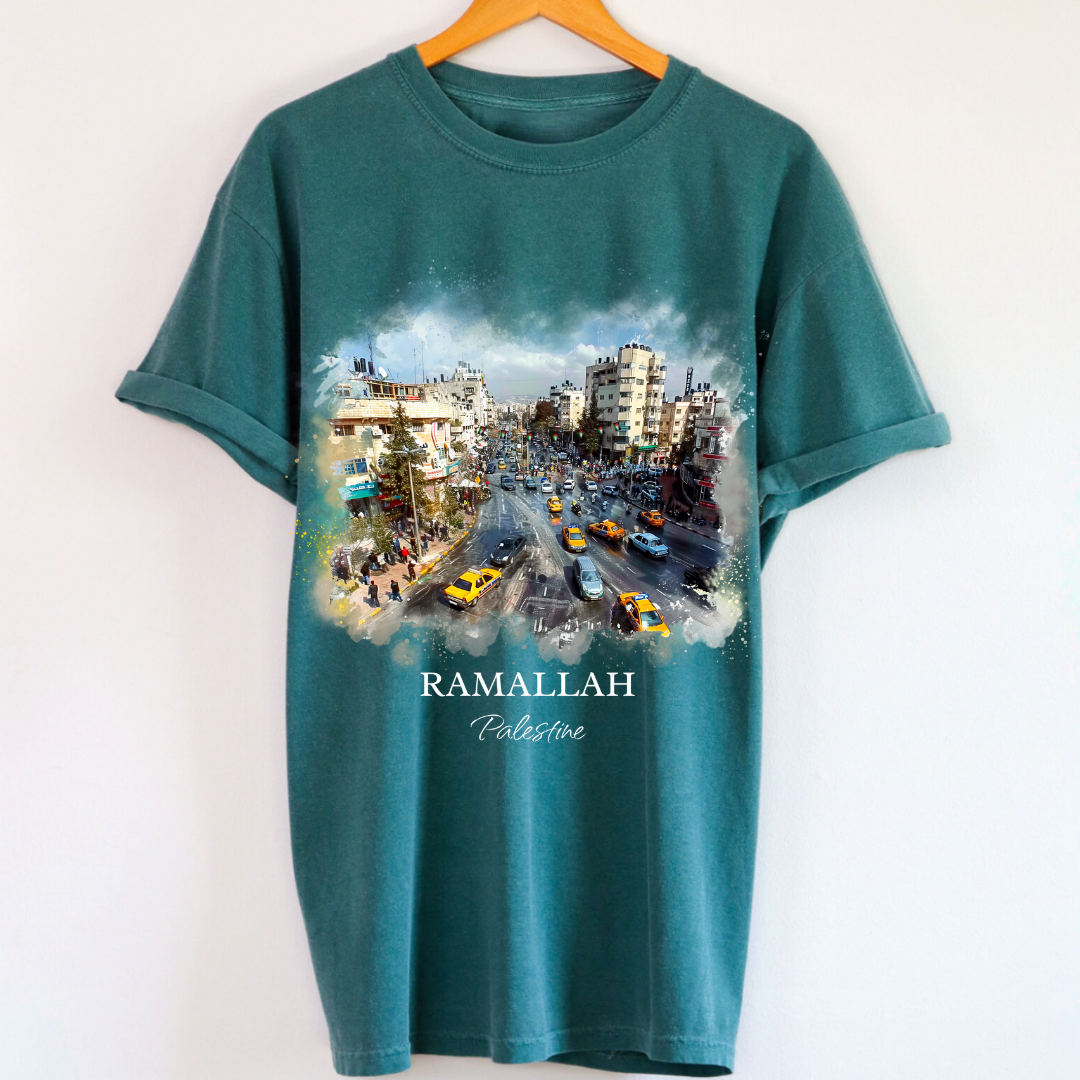 Ramallah, Palestine - short-sleeve