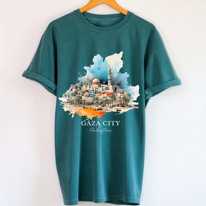 Gaza City, Palestine - short-sleeve