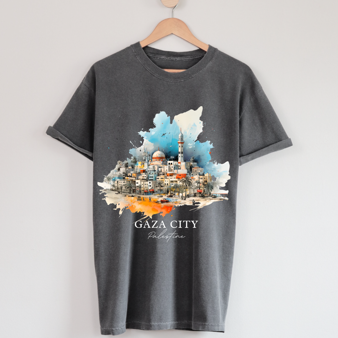 Gaza City, Palestine - short-sleeve