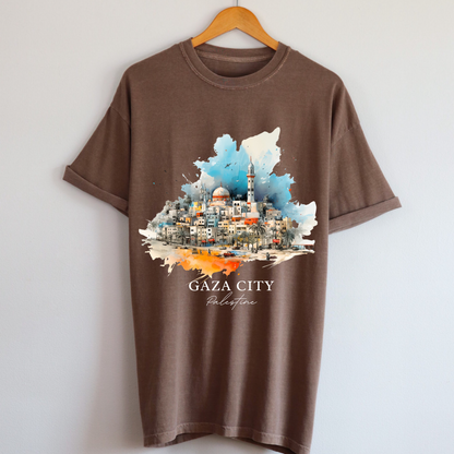 Gaza City, Palestine - short-sleeve