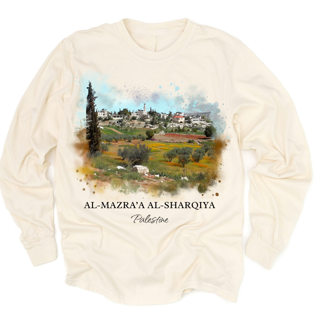 Al-Mazra’a Al-Sharqiya, Palestine - long-sleeve