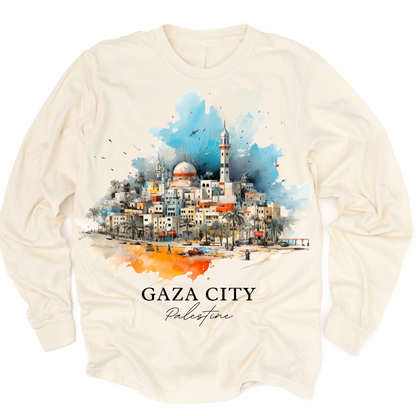 Gaza City, Palestine - long-sleeve