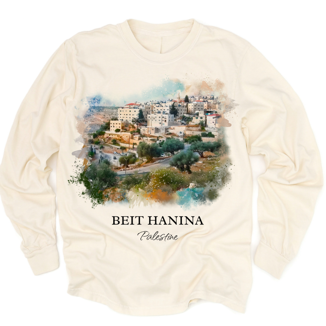 Beit Hanina, Palestine - long-sleeve