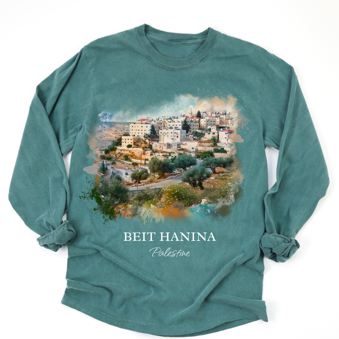 Beit Hanina, Palestine - long-sleeve