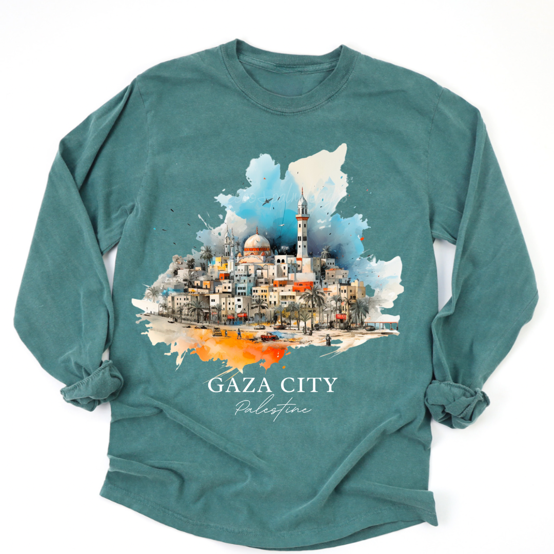 Gaza City, Palestine - long-sleeve