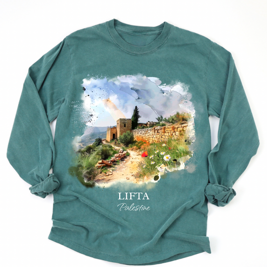 Lifta, Palestine - long-sleeve